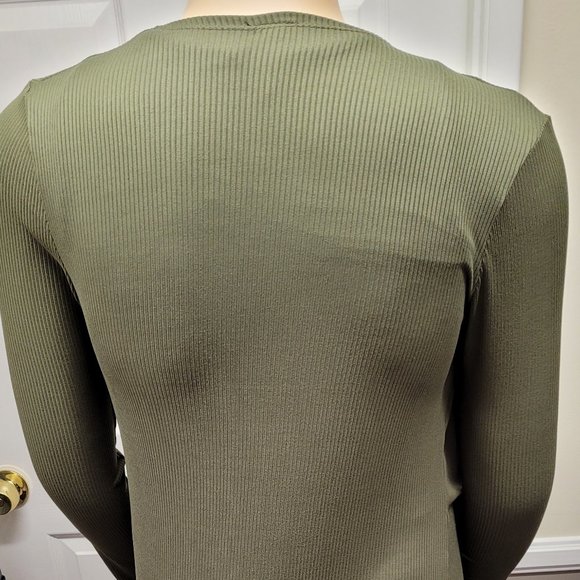 Three piece Pant set Plus size in Olive - Picture 4 of 12